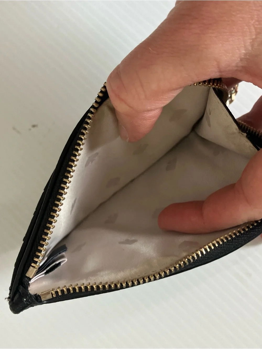 Kate Spade Black Keychain Card Holder
& Coin Purse - Picture 4 of 5
